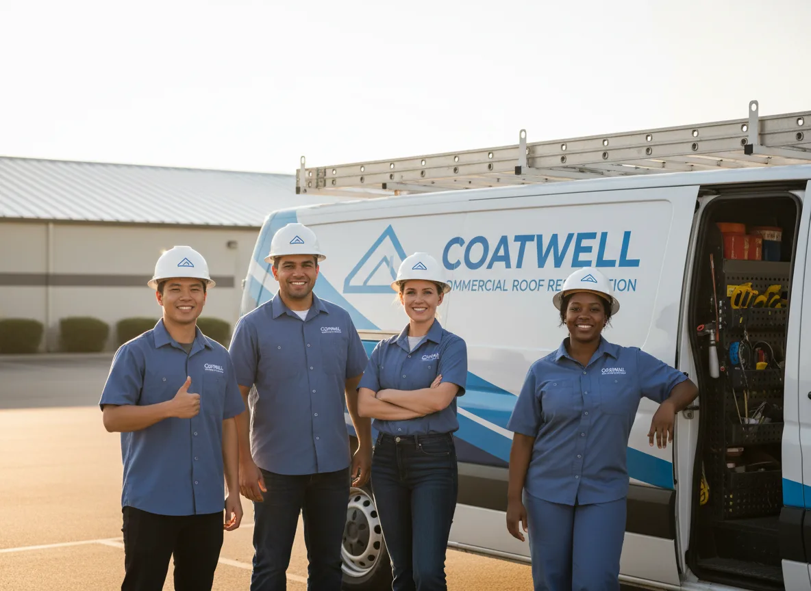 Commercial roof coating company in Unionville, MI